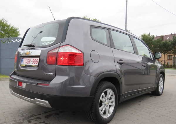 Chevrolet Orlando cena 24900 przebieg: 234000, rok produkcji 2011 z Miejska Górka małe 781